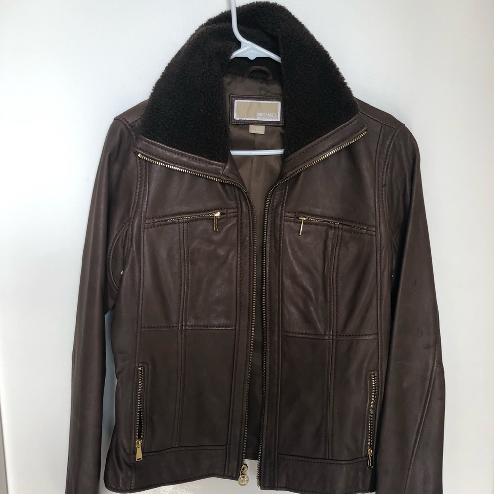 Brown Michael Kors jacket!